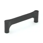 W7827-128-ASH M.Marcus Wooden Cabinet Pull Handle Gio Design 128mm Black Ash Finish