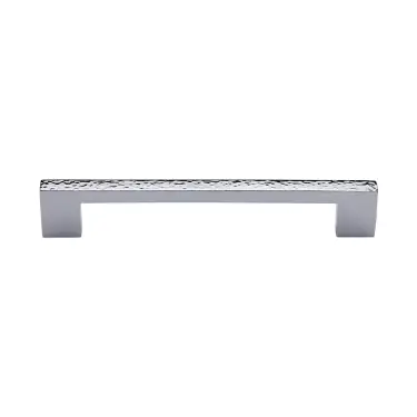 Click Here To Enlarge This Photo Of HAM0337 320-PC Heritage Brass Cabinet Pull Metro Hammered Design 320mm CTC Polished Chrome Finish