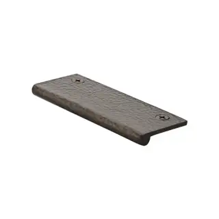 HAMEP100 38-MB Heritage Brass Hammered EP Edge Pull Cabinet Handle 100mm Matt Bronze finish