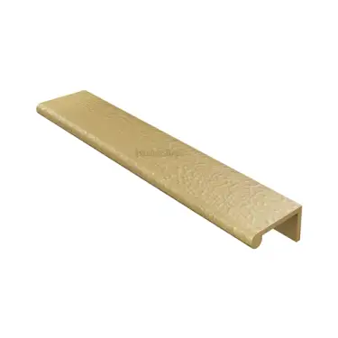 Click Here To Enlarge This Photo Of HAMEPR200 40-SB Heritage Brass Hammered EPR Edge Pull Cabinet Handle 200mm Satin Brass finish