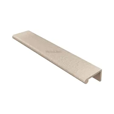 Click Here To Enlarge This Photo Of HAMEPR200 40-SN Heritage Brass Hammered EPR Edge Pull Cabinet Handle 200mm Satin Nickel finish