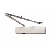 102843 GEZE TS4000 Silver Power Size 1-6 Heavy Duty Overhead Door Closer with Backcheck (Complete with Arm & PA Bracket)