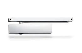 GEZE TS5000 Silver Power Size 2-6 Guide Rail Overhead Door Closer for hinge side fitting