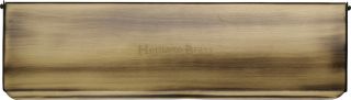 V860 280-AT Heritage Brass Interior Letterflap 280mm x 83mm Antique Brass Finish