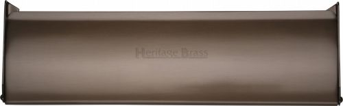 Click Here To Enlarge This Photo Of V860 280-MB Heritage Brass Interior Letterflap 280mm x 83mm Matt Bronze Finish