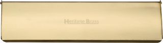 V860 280-PB Heritage Brass Interior Letterflap 280mm x 83mm Polished Brass Finish