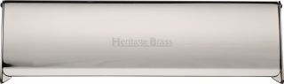 V860 280-PNF Heritage Brass Interior Letterflap 280mm x 83mm Polished Nickel Finish