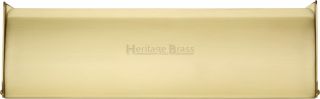 V860 280-SB Heritage Brass Interior Letterflap 280mm x 83mm Satin Brass Finish