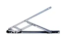 L21672 - SECURISTYLE Defender Egress Emergency Exit Friction Hinge Side Hung 13mm - 300mm (12 Inch) x 13mm