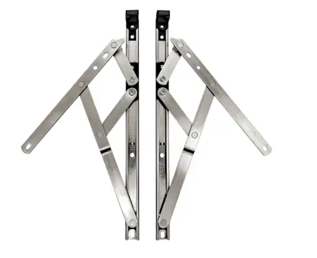 Click Here To Enlarge This Photo Of L33552 - COTSWOLD Sinidex Top Hung/Side Hung Friction Stay (Handed Pair) - 304mm (12 Inch) 17mm Stack