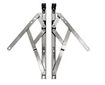 L33551 - COTSWOLD Sinidex Top Hung/Side Hung Friction Stay (Handed Pair) - 304mm (12 Inch) 13mm Stack