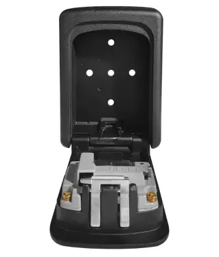 Click Here To Enlarge This Photo Of VT10262 - ASEC VITAL 4 Wheel Combination Key Safe Black - Boxed