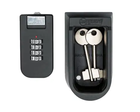 Click Here To Enlarge This Photo Of L27652 - BURTON SAFES Keyguard Combination Key Safe