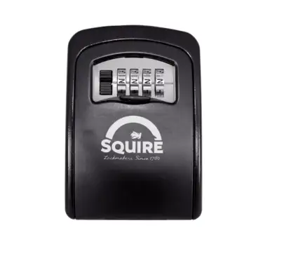 Click Here To Enlarge This Photo Of L21720 - SQUIRE Key Keep Wall Mounted Key Safe - Black