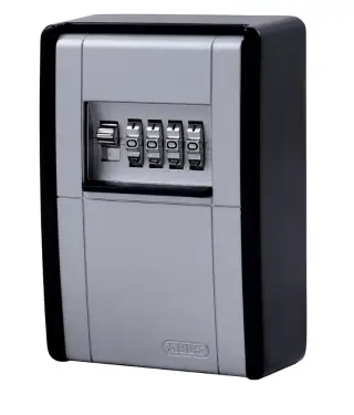 Click Here To Enlarge This Photo Of L19388 - ABUS 787 `Key Garage` Wall Mounted Key Safe - 115mm x 80mm x 43mm