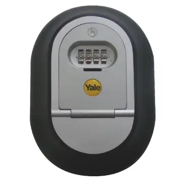 Click Here To Enlarge This Photo Of L16548 - YALE Y500 Key Safe - Black & Grey