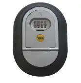L16548 - YALE Y500 Key Safe - Black & Grey
