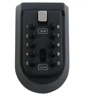 Click Here To Enlarge This Photo Of AS6106 - ASEC 6 Key - Key Safe Complete With Cover - Black