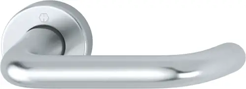 Click Here To Enlarge This Photo Of 138S/42K (AR200S/10) Hoppe Paris Lever on Rose Sprung - Satin Anodised Aluminium (2654497)