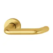 138S/42K (AR200S/10) Hoppe Paris Lever on Rose Sprung - Gold Anodised Aluminium (2654500)