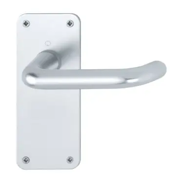 Click Here To Enlarge This Photo Of 138S/306 (AR200S/21-SP) Hoppe Sprung Latch Levers - Satin Anodised Aluminium (2656337)