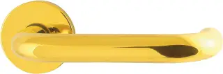 AR-E138F/42K (AR461/10) Hoppe Lever on Rose - PVD Brass (87108548)