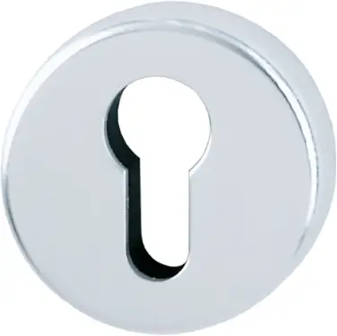 Click Here To Enlarge This Photo Of 42KS- (AR200/27) Hoppe Euro Profile Escutcheon - Satin Anodised Aluminium (762750)