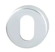 42KS-(AR200/28) Hoppe Oval Profile Escutcheon - Satin Anodised Aluminium (1687334)