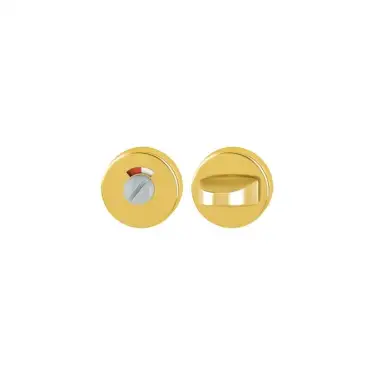 Click Here To Enlarge This Photo Of 42KS (AR200/29)-GAA Hoppe Bathroom Turn & Release - Gold Anodised Aluminium (812523)