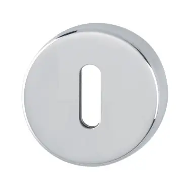 Click Here To Enlarge This Photo Of EX42S (AR361/66) Hoppe Standard Key Escutcheon 6mm - Polished Stainless Steel (87100947)