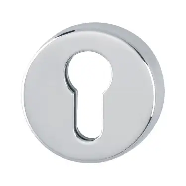 Click Here To Enlarge This Photo Of EX42S (AR361/67) Hoppe Euro Profile Escutcheon 6mm - Polished Stainless Steel (87100949)