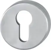EX42S (AR361/67) Hoppe Euro Profile Escutcheon 6mm - Satin Stainless Steel (87100948)