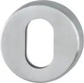 EX42S (AR361/68) Hoppe Oval Profile Escutcheon 6mm - Satin Stainless Steel (87100950)