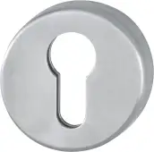 EX42S (AR361/27) Hoppe Euro Profile Escutcheon 8mm - Satin Stainless Steel (87100942)