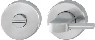 EX42S (AR361/79D) Hoppe Disabled Bathroom Turn & Release 6mm - No Indicator - Satin Stainless Steel (87104390)