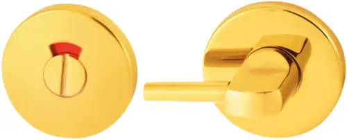 Click Here To Enlarge This Photo Of AR490/39D Hoppe Disabled Bathroom Turn & Release - PVD Brass (87106522)
