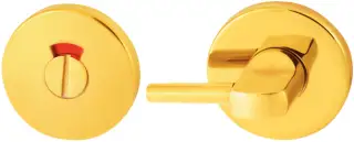 AR490/39D Hoppe Disabled Bathroom Turn & Release - PVD Brass (87106522)