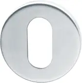 AR961/68 Hoppe Oval Profile Escutcheon - Grade 304 - Satin Stainless Steel (87109376)