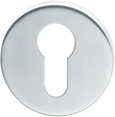Click Here To Enlarge This Photo Of AR261/67-SSS Hoppe Euro Profile Escutcheon - Grade 201 - Satin Stainless Steel (87133396)