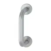 AR3616/150CF Hoppe 19mm x 150mm Pull Handle on 6mm Rose - Satin Stainless Steel (87100910)