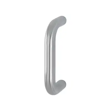 Click Here To Enlarge This Photo Of AR3616/300CF Hoppe 19mm x 300mm Pull Handle on 6mm Rose - Satin Stainless Steel (87100914)