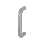 AR3616/300CF Hoppe 19mm x 300mm Pull Handle on 6mm Rose - Satin Stainless Steel (87100914)