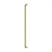 AR403/600BF Hoppe 19mm x 600mm Straight Pull Handle Bolt Fix - PVD Brass (87106085)