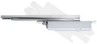AR7383-KIT-SNP Hoppe Size 2-4 Concealed Cam Action Spring Door Closer c/w intumescent kit - Satin Nickel Plated (50002485)