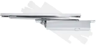 AR7383-KIT-PC Hoppe Size 2-4 Concealed Cam Action Spring Door Closer c/w intumescent kit - Polished Chrome (50002491)