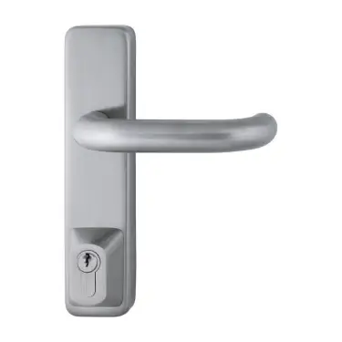 Click Here To Enlarge This Photo Of AR8805-SSS Hoppe External Lever Operated Locking Attachment - Satin Stainless Steel (87134063)