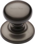 V901-MB Heritage Brass Centre Door Knob Round Design 3" Matt Bronze Finish