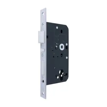 Click Here To Enlarge This Photo Of AR915-ESC-S-60-SSS Hoppe Arrone DIN Mortice Escape Lock Square (60mm Backset) - Satin Stainless Steel (50001450)