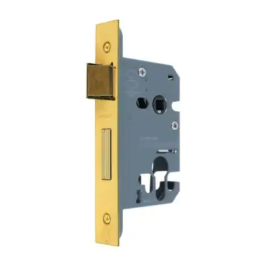 Click Here To Enlarge This Photo Of AR7004-S-63-PB Hoppe Euro Profile Sashlock Case 63mm - Polished Brass (50017846)