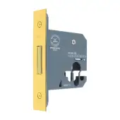 AR7006-S-76-PB Hoppe Euro Profile Deadlock Case 76mm - Polished Brass (50017901)